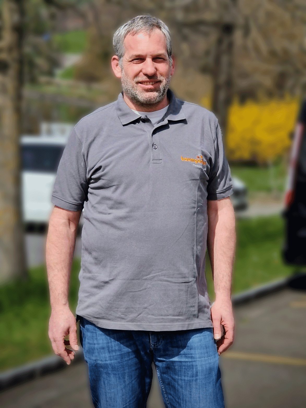 David Baumgartner, Inhaber der Baumgartner Plattenbeläge GmbH